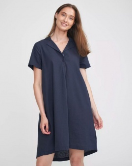Klänning/tunika linne Marina navy